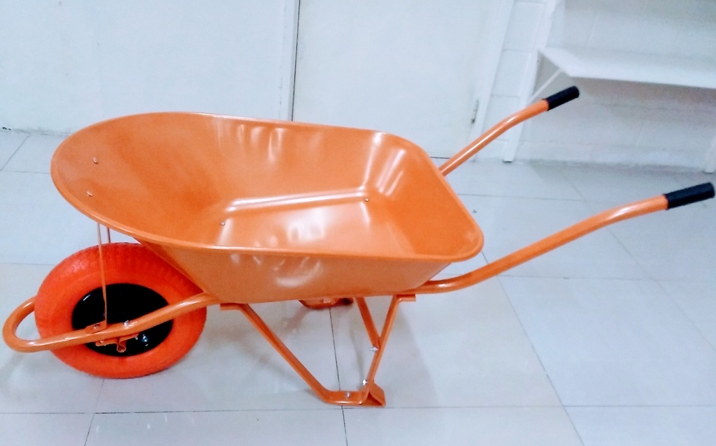 [GS0968]  Wheel Barrow Tray 5cu Tubeless Tyre
