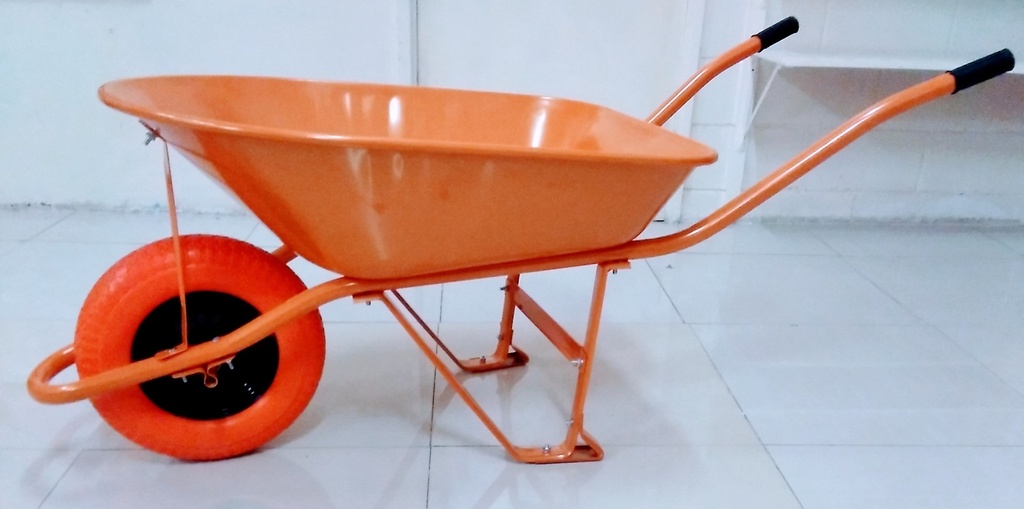 [GS0969]  Wheel Barrow Tray 6cu Tubeless Tyre
