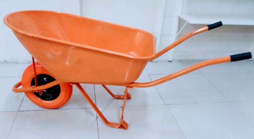  Wheel Barrow Tray 7cu Tubeless Tyre